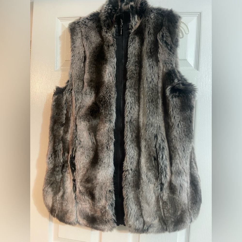 Women’s Fur Reversible Vest